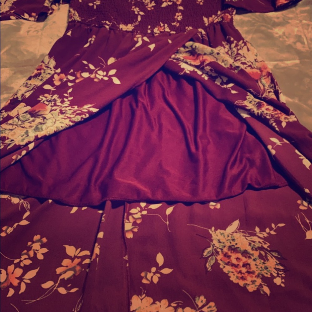 💜High Low Dress